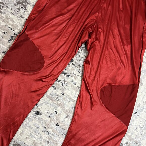 Kansas Jayhawks Game Issued Red Tear Away Pants Basketball L+0 Blue Adidas - Picture 12 of 12